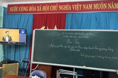 HỌC TẬP NGHỊ QUYẾT HỘI NGHỊ LẦN THỨ 6 BAN CHẤP HÀNH TRUNG ƯƠNG ĐẢNG KHOÁ XIII