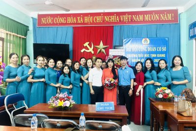 ĐẠI HỘI CÔNG ĐOÀN CƠ SỞ TRƯỜNG TH TỊNH GIANG NHIỆM KỲ 2023 – 2023