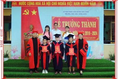 LỄ TRƯỞNG THÀNH CHO HỌC SINH LỚP 5 NIÊN KHÓA 2019 – 2024