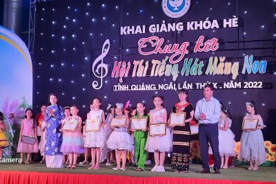 Tham gia “Hội thi Tiếng hát măng non”