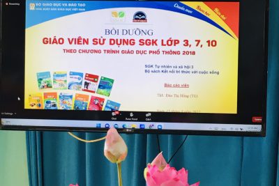 Tập huấn “Chương trình sách giáo khoa lớp 3”