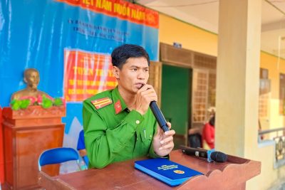 TUYÊN TRUYỀN “TRẬT TỰ AN TOÀN GIAO THÔNG, PHÒNG CHỐNG DỊCH BỆNH VÀ PHÒNG CHỐNG XÂM HẠI TRẺ EM”