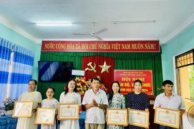 HỘI NGHỊ CÁN BỘ, VIÊN CHỨC NĂM HỌC 2023 – 2024