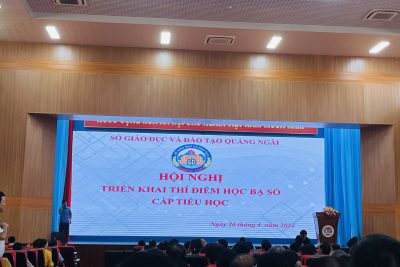 THAM GIA HỘI NGHỊ TRIỂN KHAI THÍ ĐIỂM HỌC BẠ SỐ CẤP TIỂU HỌC