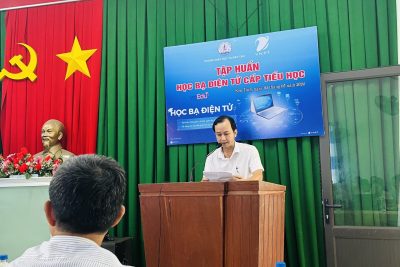 TẬP HUẤN HỌC BẠ ĐIỆN TỬ CẤP TIỂU HỌC